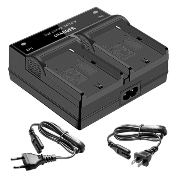 DSLR battery charger without LCD