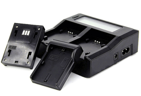 DSLR NP-F970 dual charger with LCD